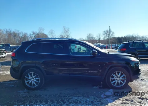 2018 Jeep Cherokee Limited 4X4 z USA, uszkodzony, nr VIN 1C4PJMDB3JD535526